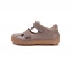 BAREFOOT D.D.STEP H063-61804AM CHOCOLATE półsandał dla chłopca na rzepy